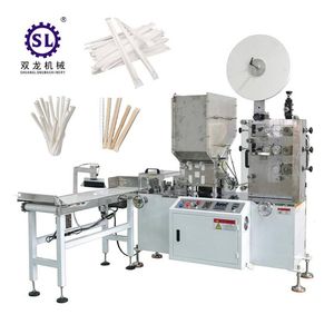 Beverage Milk Tea Paper Straw Wrapping Machine