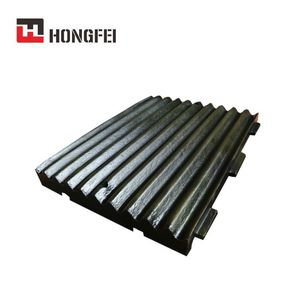 CT3254 High Manganese Steel Mn13cr2 Mn18cr2 Jaw Crusher Parts Jaw Plate