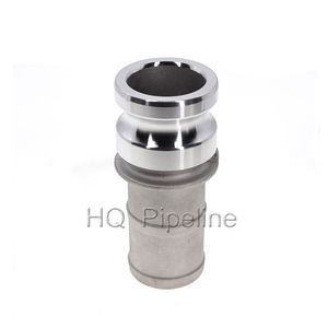 SS316 SS304 Camlock Coupling Stainless Steel Quick Adapter Type E