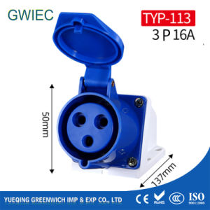Gwiec Industrial Plug and Socket 16A 3p 240V