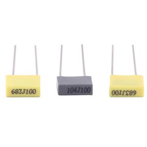 104j100 Mini Box 5mm Metallized Polyester Film Capacitor