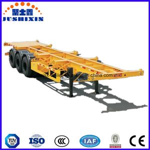 Durable 40FT 3-Axle Skeletal Trailer for International Shipping