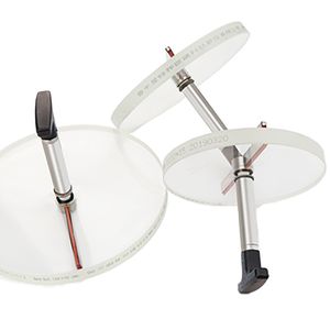 Self-Cleaning Sight Glass with Stainless Steel Wiper Blade