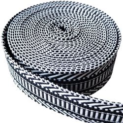 High-Quality Jacquard Nylon Webbing for Fashion and Apparel Design