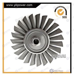 Turbocharger Variable Nozzle Ring Compressor Wheel for Locomotive