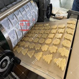 Automatic Soft Biscuit Machine with Trays Semi Automatic Soft Biscuit Maker Line