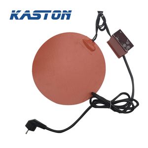 Adhesive 12V 24V 120V 220V Electric Rubber Silicone Heat Pad with Thermostat