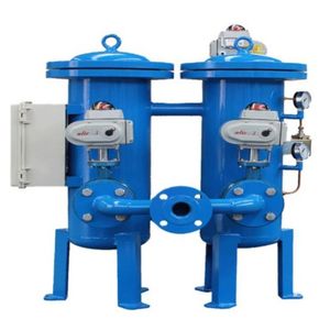 Industrial Freshwater Filter Housing with Integrated Automatic Backwash Self Cleaning Screen Filter Element for Continuous Duty