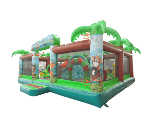Kids Inflatable Castle with Obstacle Slide