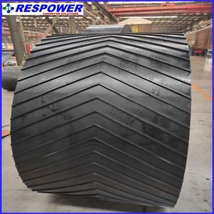 Used Chevron Conveyor Belting Roll Texture Pattern Rubber Conveyor Belt Diffuse