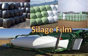 Plastic Silage Film Grass Bale Silage Wrap Film for Sale