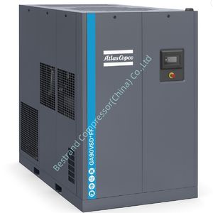 Atlas Copco Oil-Injected Air Compressor Ga 110kw VSD 150-568 Cfm