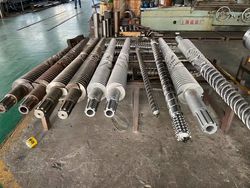 Plastic Machine, Plastic Machinery Screw and Barrel PVC, PP, UPVC Plastic Extrusion Pipe Screw and Barrel Plastic Profile Extrusion Line Screw