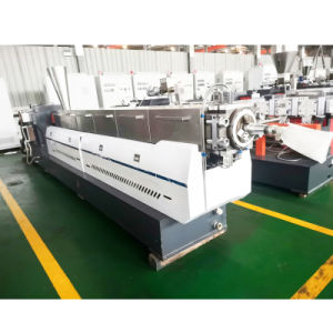 Nylon Fiber Granules Plastic Making Machine Twin Screw Extruder Production Line