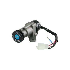 Mrgaguge Customized Durable 4 Wires Electronic Motorcycle Ignition Switch Lock Spare Parts Key Set Ignition Switch for YAMAHA