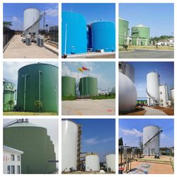 100m3 Landfill Leachate Uasb Biodigester Fermentation Tank Sewage Treatment Plant Anaerobic Reactor