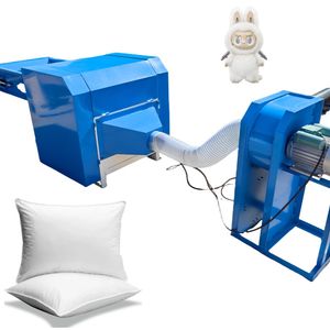 Polyester Fiber Opening Machine Price Cushion Filling Stuffing Machine Cotton Pillow Production Line