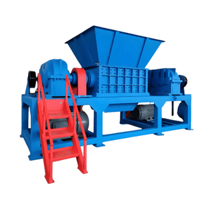 High-Performance Efficient Double Shaft Shredder for Waste Tires and Plastic