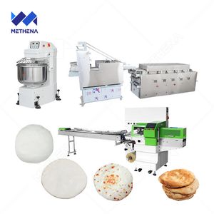 Automatic Armenian Lavash Naan Flat Bread Making Press Machine