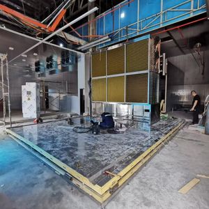 Floor-Mounted Air Cooler Industrial Heat Exchange Unit for Cold Storage