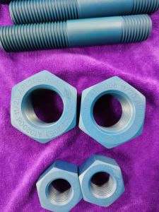 Standard Zinc Coated Full Thread Bolt with Nut