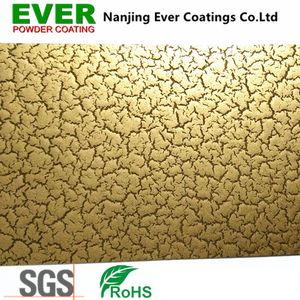 Cracking Gold Powder Coating Powder Paint