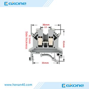 High-Quality 800V 30A Electric Terminal Block for DIN Rail