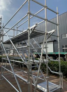 En12811 Certified Ringlock Layher Scaffolding System Construction Building Scaffolding for Sale