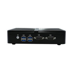Fanless Industrial Mini PC Core I5 4200u Dual LAN RS232 Embedded Box Computer for Automation Control