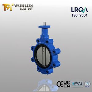 Cast Iron Ductile Iron 150lb Lug Type Resilient Seated Butterfly Valve with Lever/Gearbox