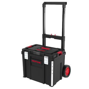 PA6 Right Buckle Shockproof Portable Mobile Garage Tool Box for Workshop
