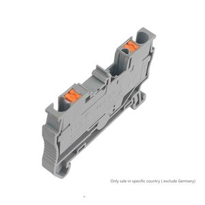PA66 Copper Push in DIN Rail Cable Terminal Blocks 800V32A 4mm2