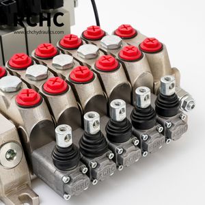 Durable Hydraulic Control Valve for Excavators - Manual & Electro Options