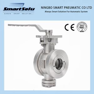 V Segment Wafer End Ball Valve