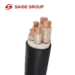 Patented Oxygen-Free Copper XLPE Insulated CE RoHS CCC Certified Anti-Aging Yjv Power Cable for 0.6/1kv Urban Power Distribution