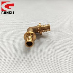High Quality Brass Sliding Fitting Equal Elbow Connector for Pex-a Pipe