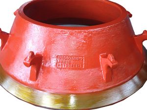 High Manganese Alloy Wear Plate Spare Parts for Cone Crushers Mining Quarrying Aggregate Plant
