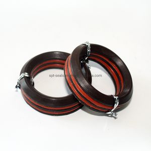 Hydraulic NBR FKM V Ring Kit Fluoro Rubber Fabric V Packing Seals Chevron Vee Packing