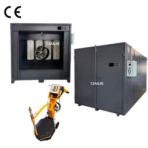 Ailin Metal Rims Powder Coating Booth/ Machine/Powder Curing Coating Oven