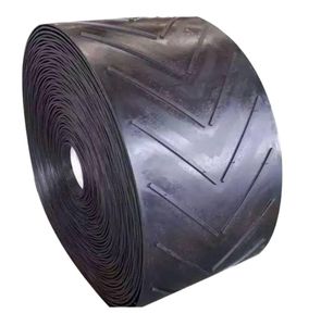 Chevron Pattern Rubber Conveyor Belt