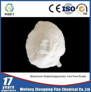 High Purity 99% Water Treatment Chemical Aluminum Sulfate CAS 10043-01-3