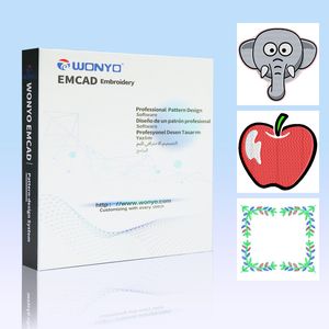 Isew Emcad Embroidery Software Pattern Design System Easy to Learn