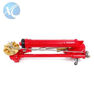 Turbine Worm Spray Impact Gun Sprinkler Irrigation with 360 Degree Adjustable Angle Nozzle