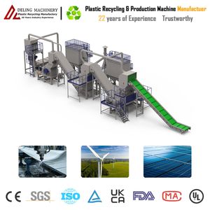 Good Quality High Performance Fiberglass Shredding Crushing Grinding Sorting Line Machine for Wind Turbine Blades Solar PV Panels Composite Plastic Recycling
