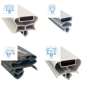 Hot Sale Strong Magnetic Environmental Protection Soft PVC Refrigerator Door Rubber Seal Strip