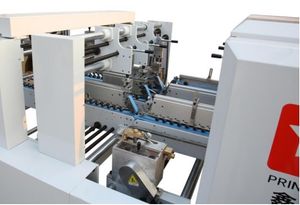 Prefeeder of Date Printing Machine Automated Carton Box Precision Carton Box Glue Machine