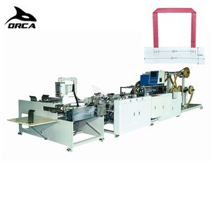 Automatic Flat Rope Handle Making and Gluing Machine