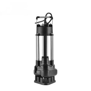 Stainless Steel Casing Single-Stage Vertical Sewage Waste Dirty Water Effluent Submersible Pump
