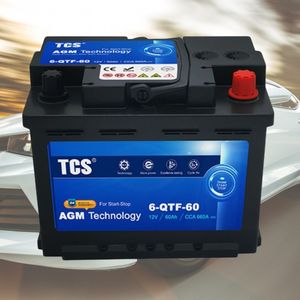 Hot Sale 6-Qtf-60 60Ah Car Start Battery For Large Trucks