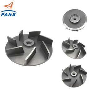 High Quality Customized Investment Casting Metal Nickel Alloy Inconel 713 718 Titanium Stainless Steel Gas Steam Flexible Turbine Wheel Impeller